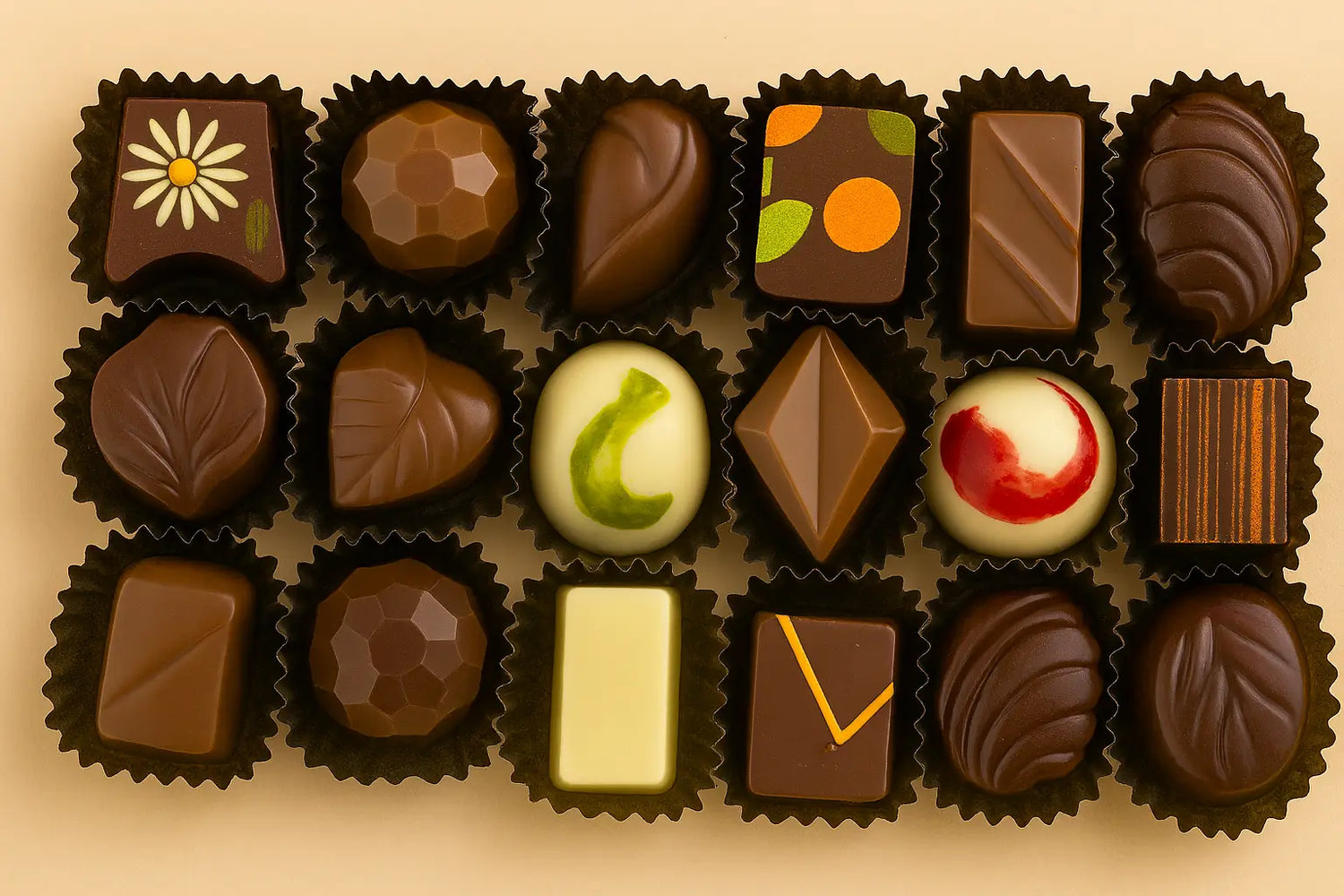 Bombones de chocolate
