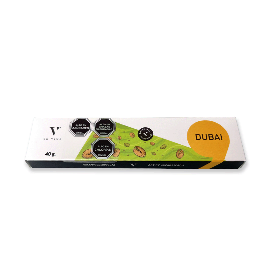 Barra Chocolate Dubai 40g