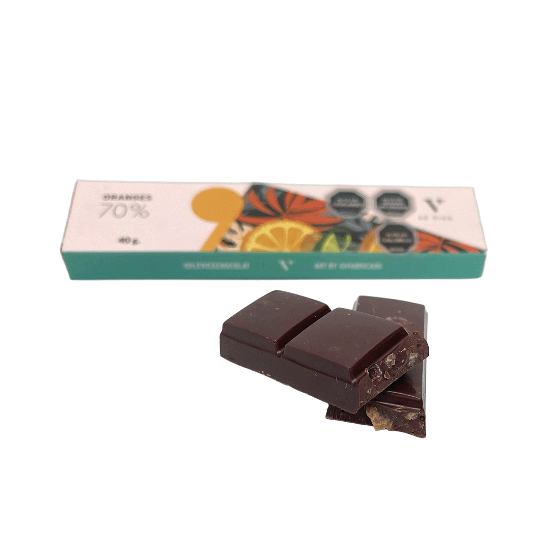 Barra Chocolate Orange 40g