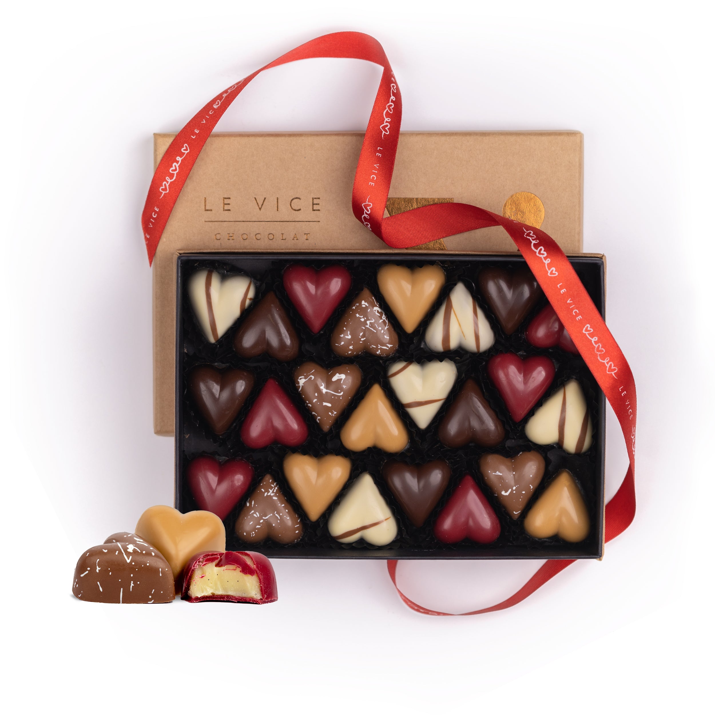 Amour: Caja 24 corazones