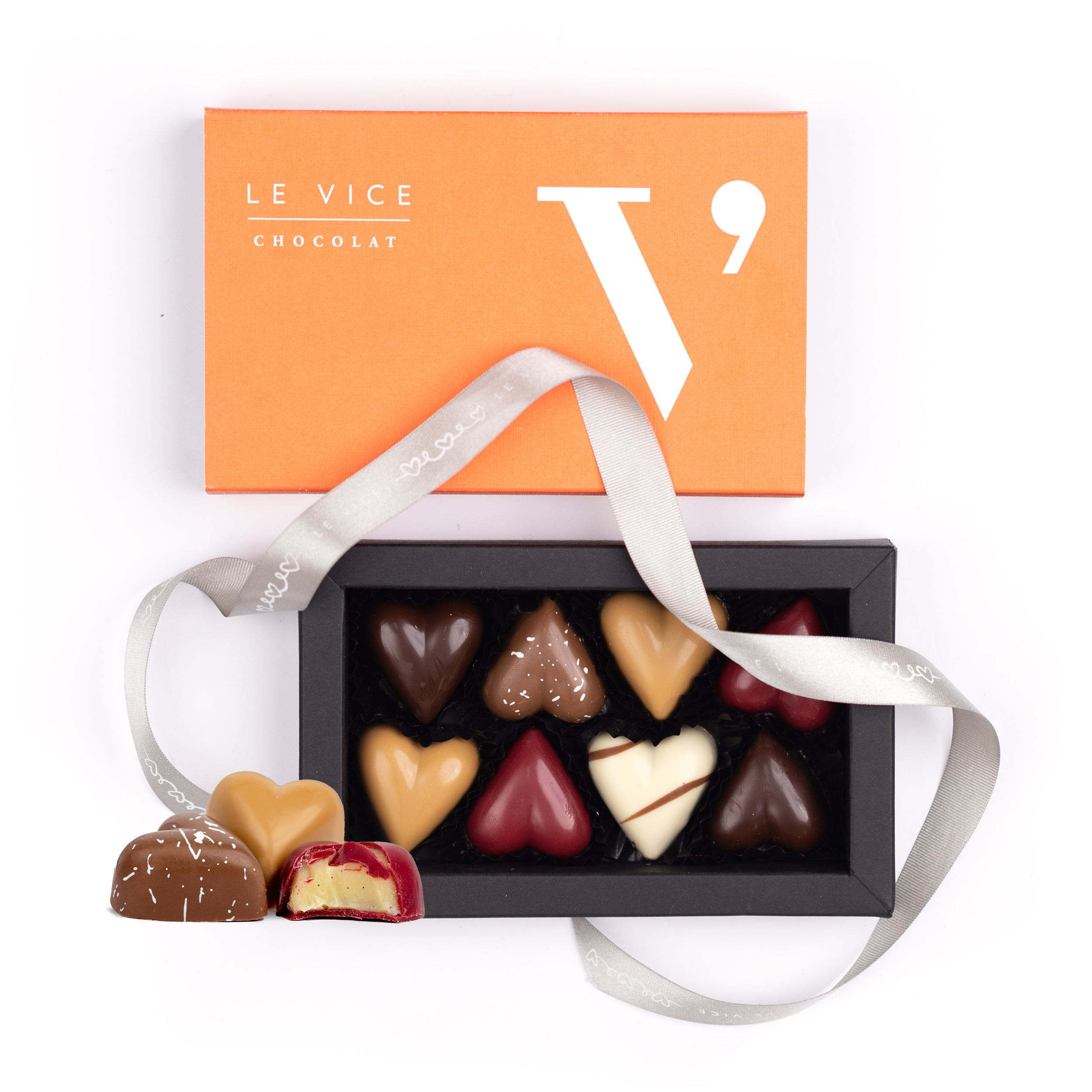 Amour: Caja 8 corazones