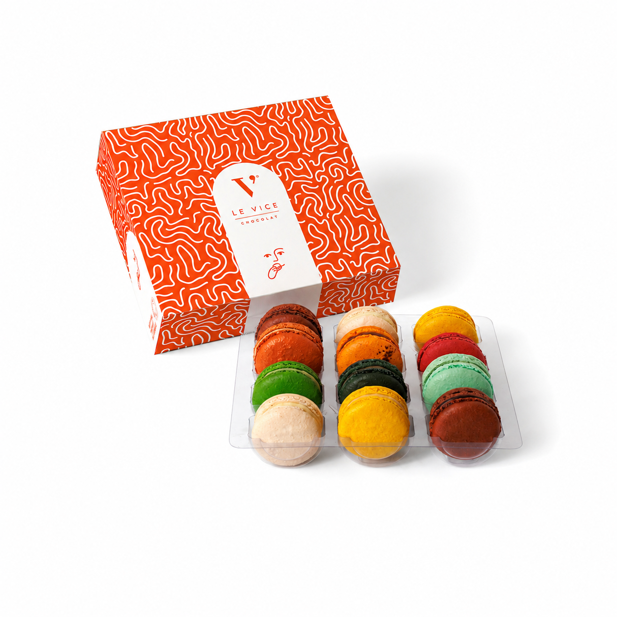 Caja 12 Macarons