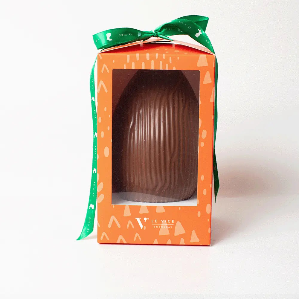 PASCUA: Huevo Rugoso 18cm - 350gr