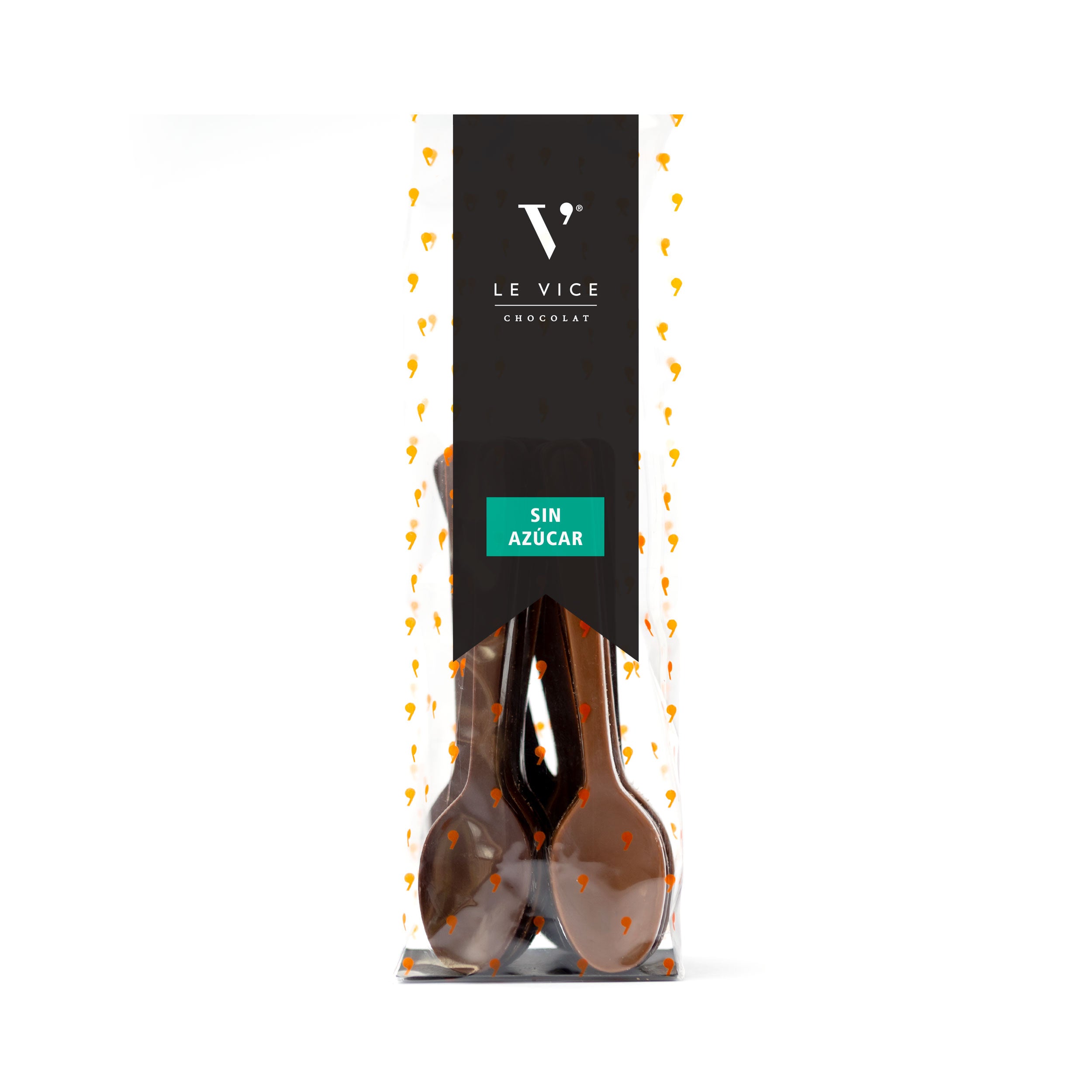 Cucharitas de Chocolate Sin Azúcar