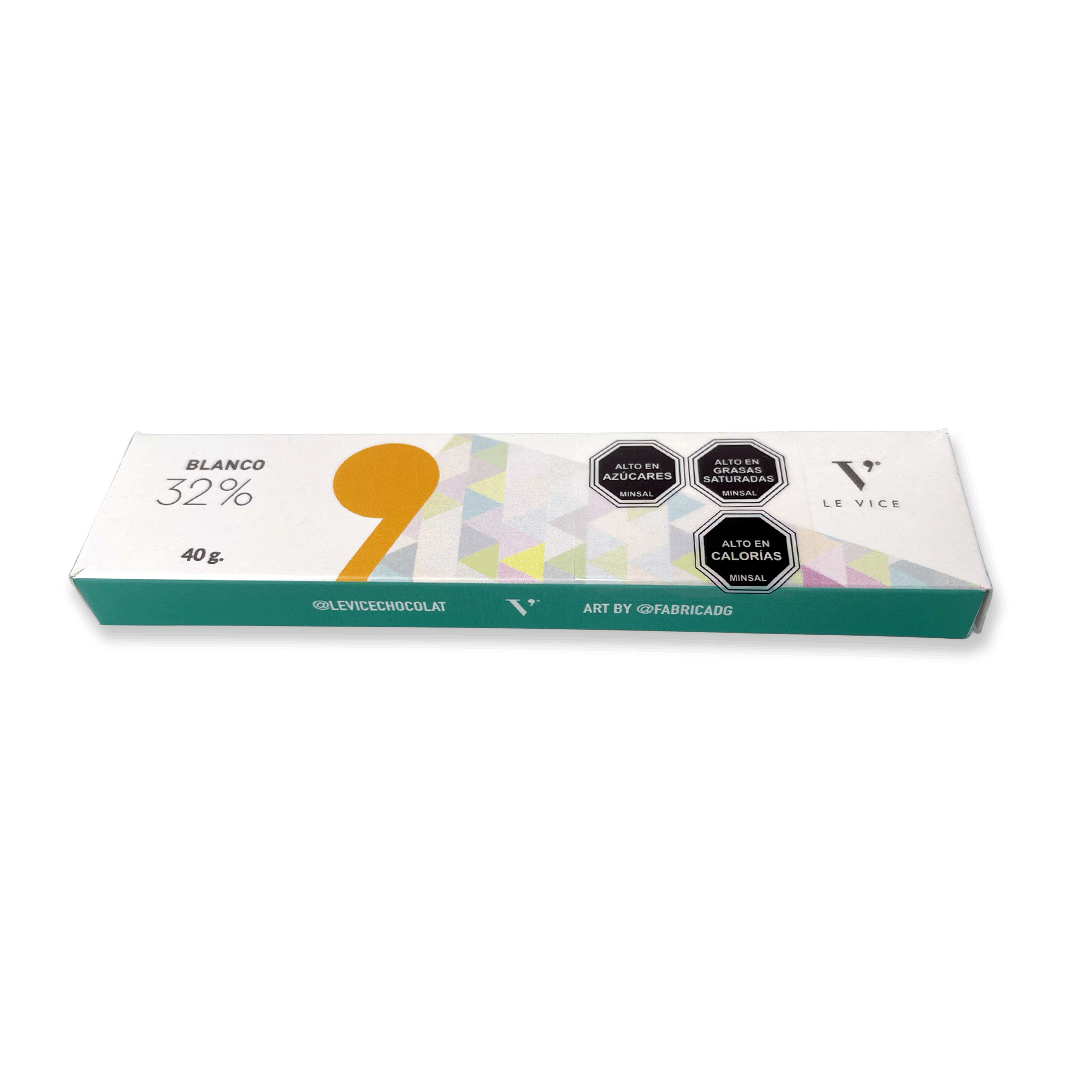 Barra Chocolate Blanco 33% 40g