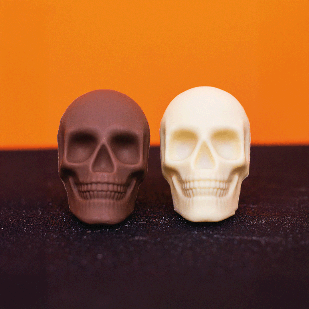 This is Halloween: Caja 2 calaveras 100 gr