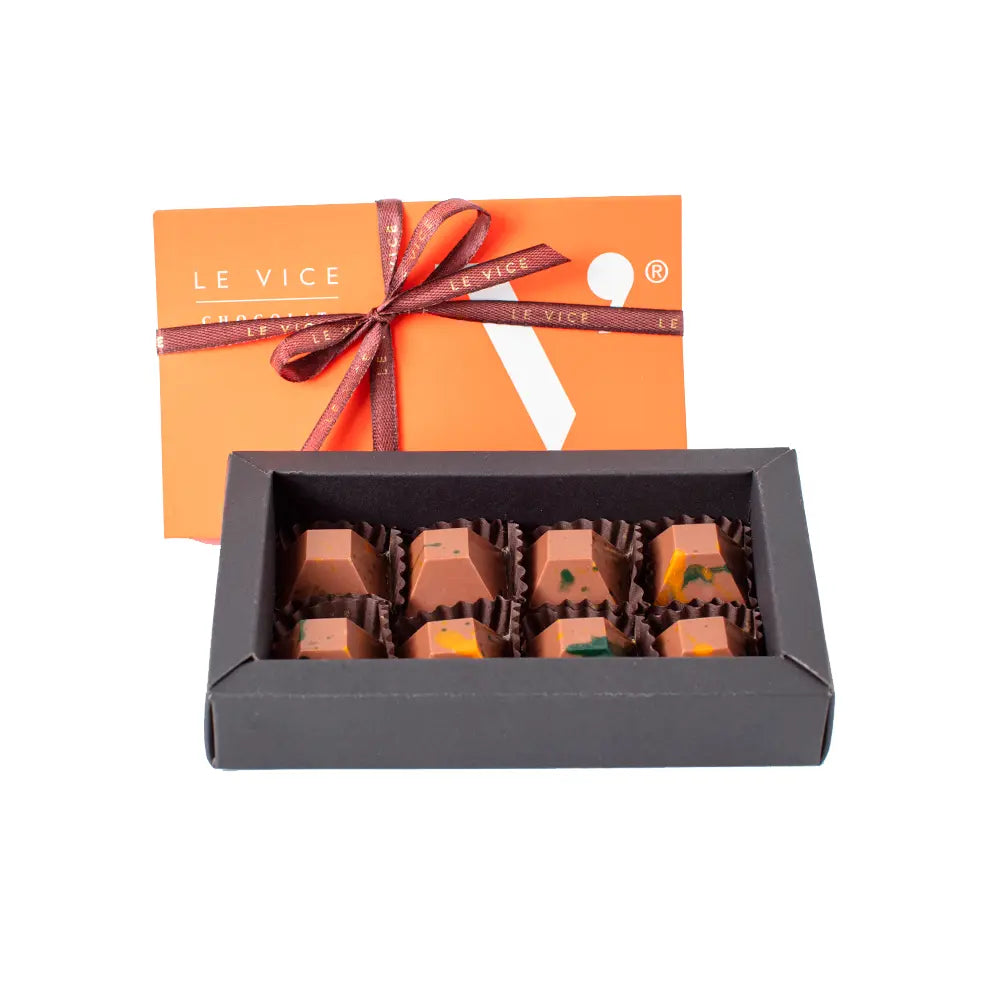 Caja 8 Bombones Dubai