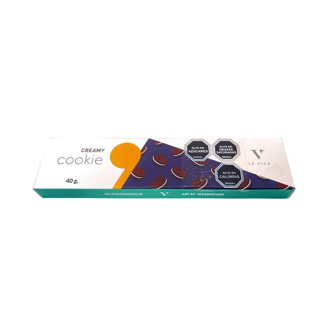 Barra Chocolate Creamy Cookies 40g