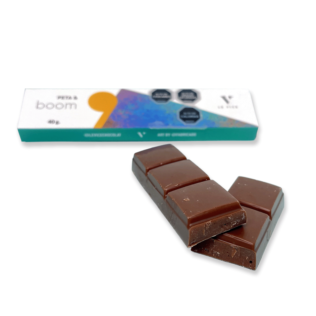 Barra Chocolate Peta Z 40g