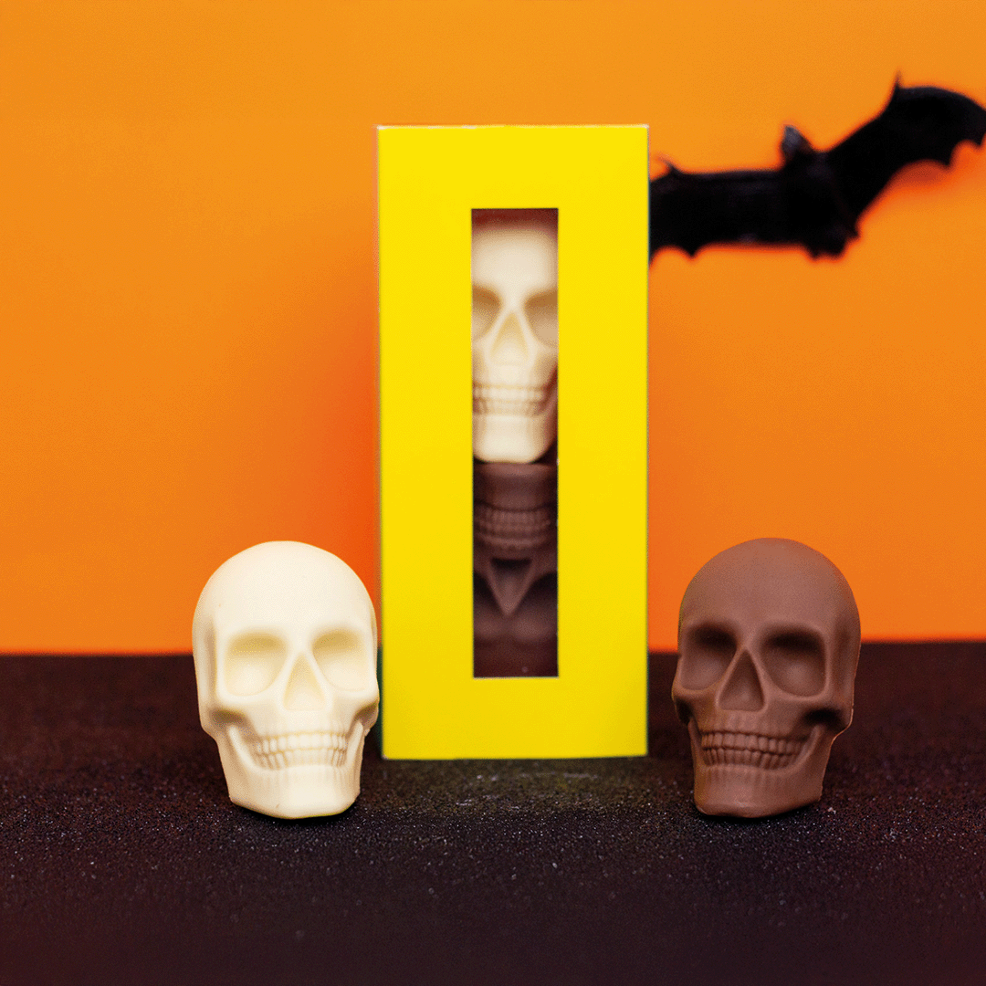 This is Halloween: Caja 2 calaveras 100 gr
